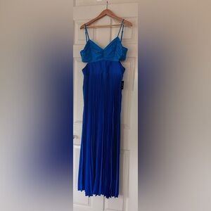 Express Vibrant Blue Dress